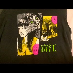 tomie junji ito collection horror manga anime shirt